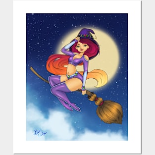 Witch Starfire Posters and Art